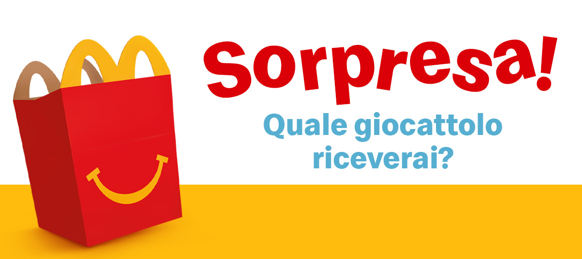 Sorpresa Happy Meal® Giocattolo e regalo McDonald's® Svizzera